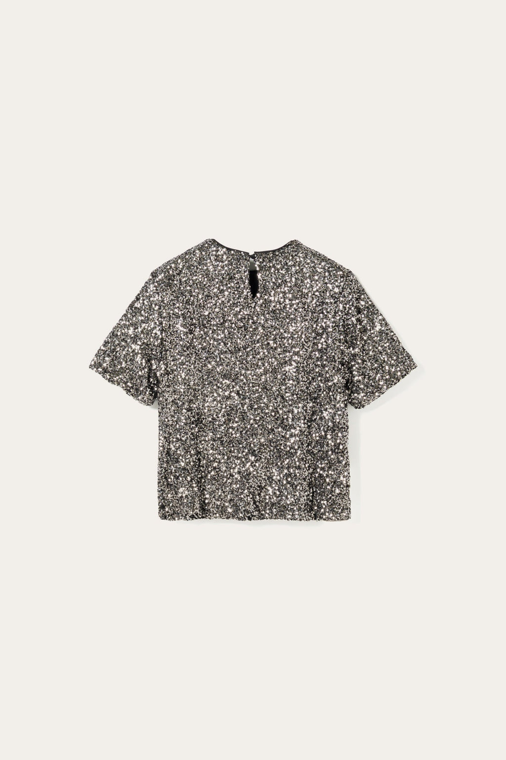 N-Mera SS Top Schwarz Silber