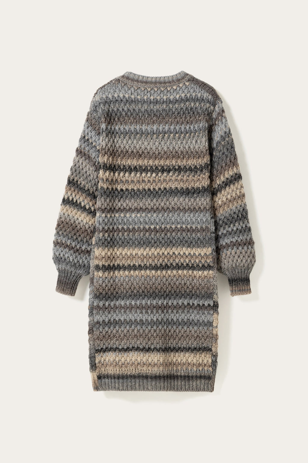 Strickjacke Gio Hellgrau Melange