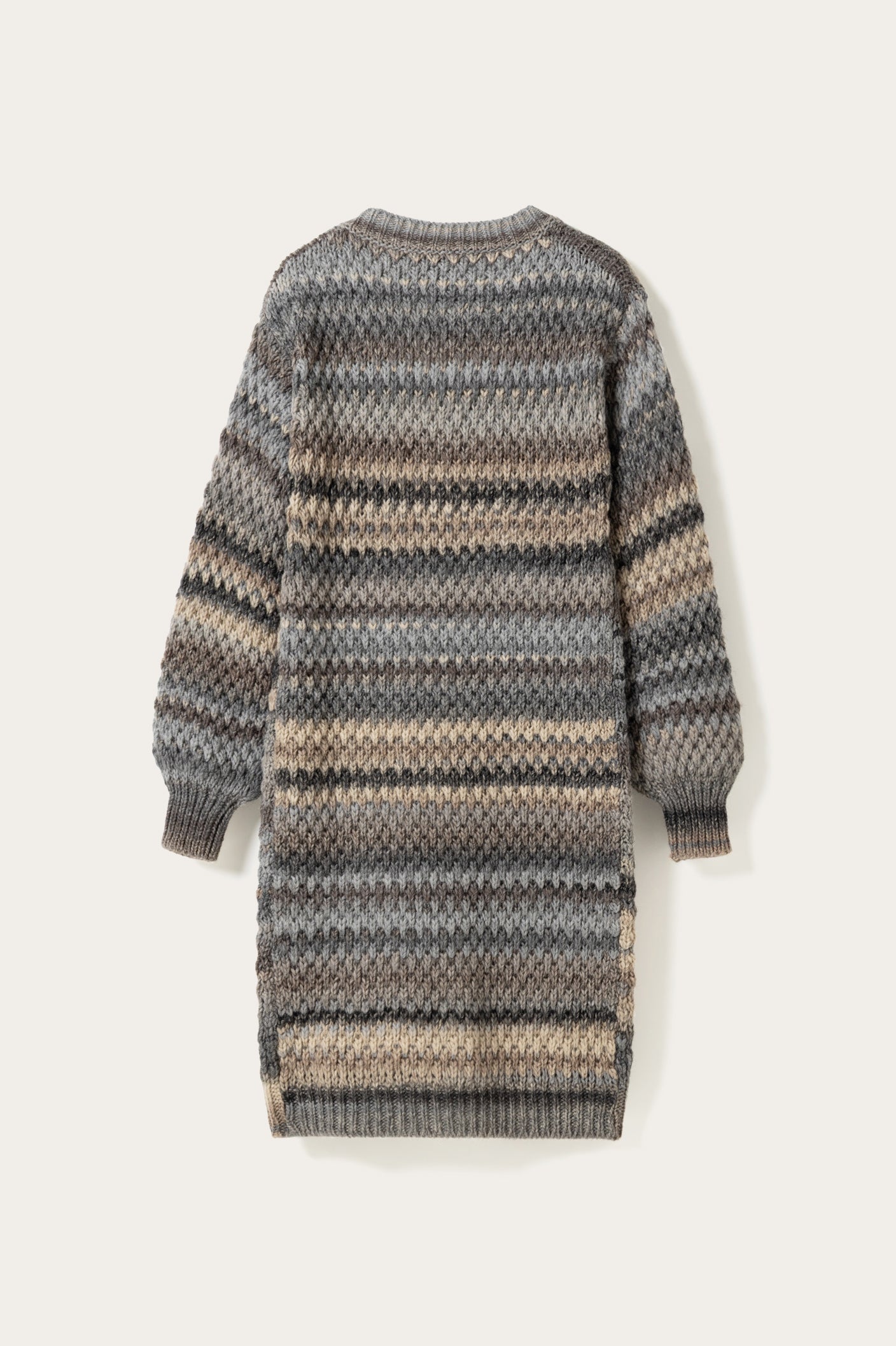 Strickjacke Gio Hellgrau Melange