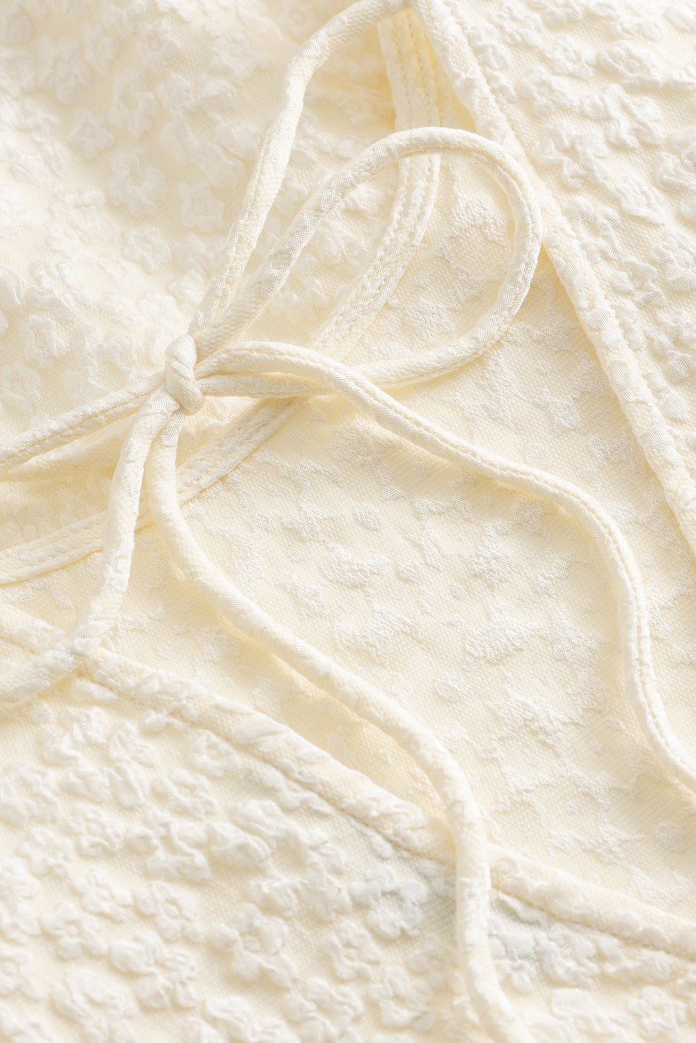 Reno Pastis Maxikleid Creme