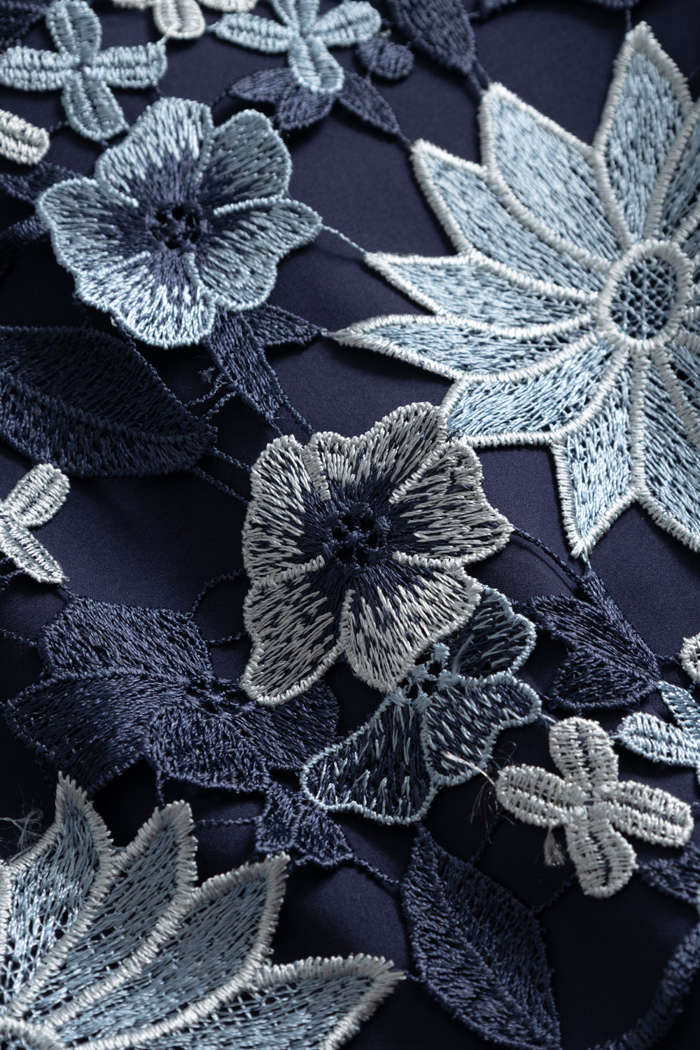 Star LS Kleid Dunkelblau Mix
