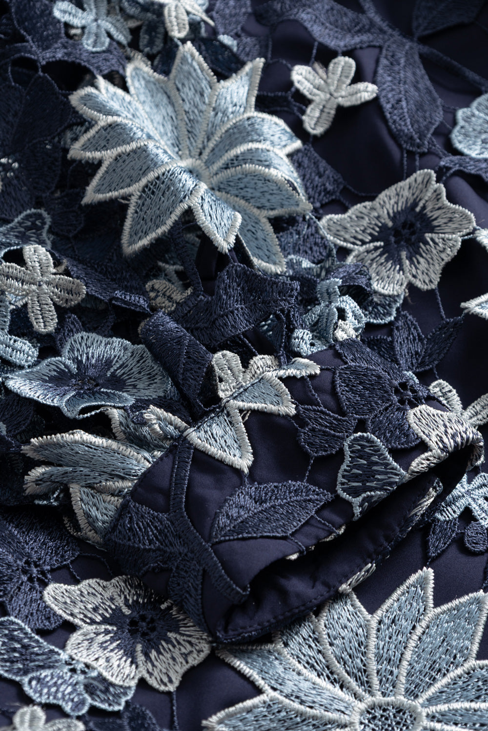 Star LS Kleid Dunkelblau Mix
