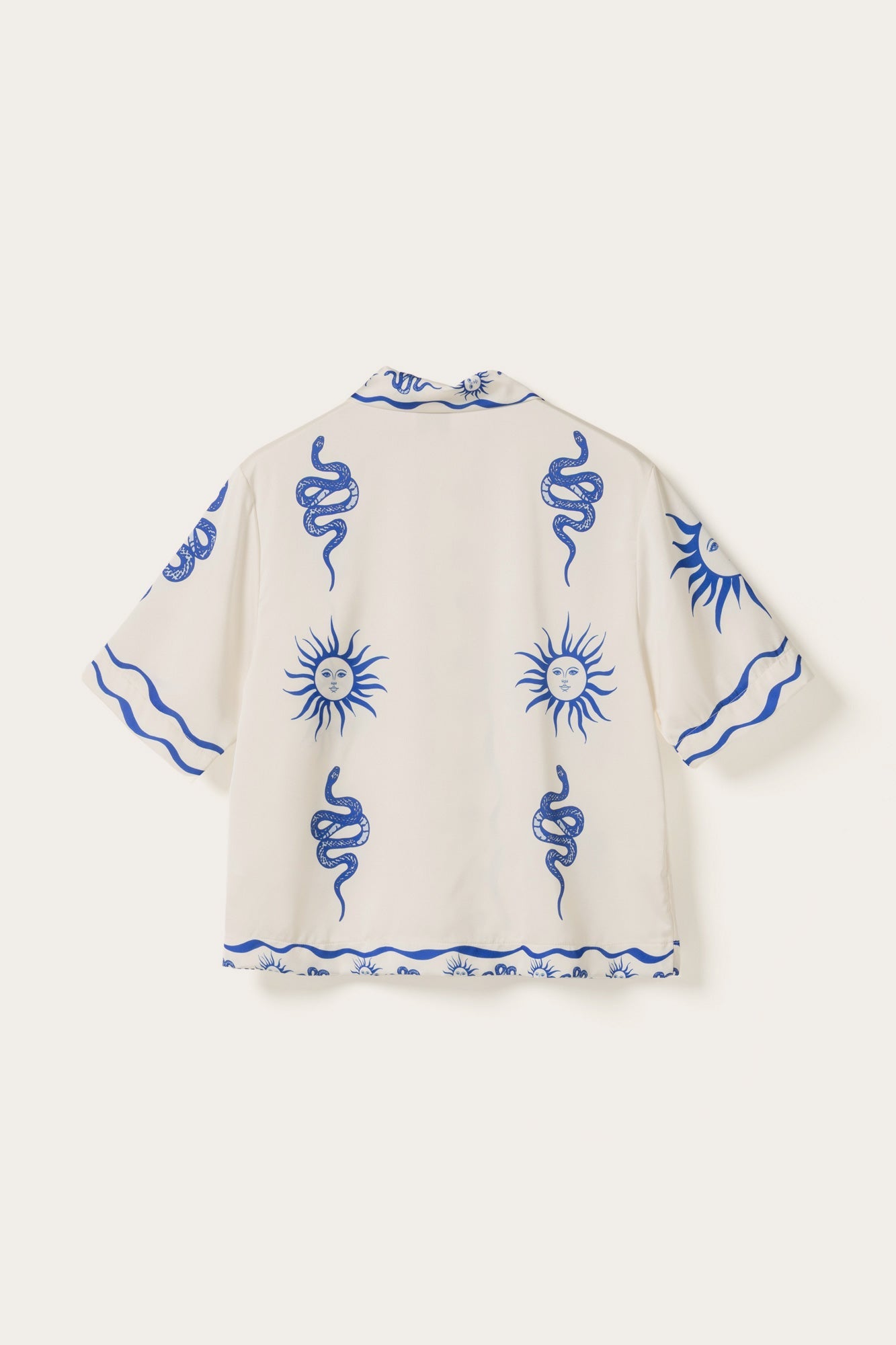 Kealy Hemd Chana Blue Print