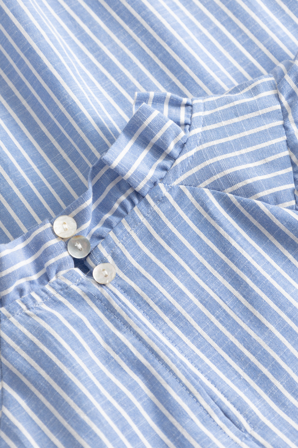 Lesly Bluse mit blauen Streifen