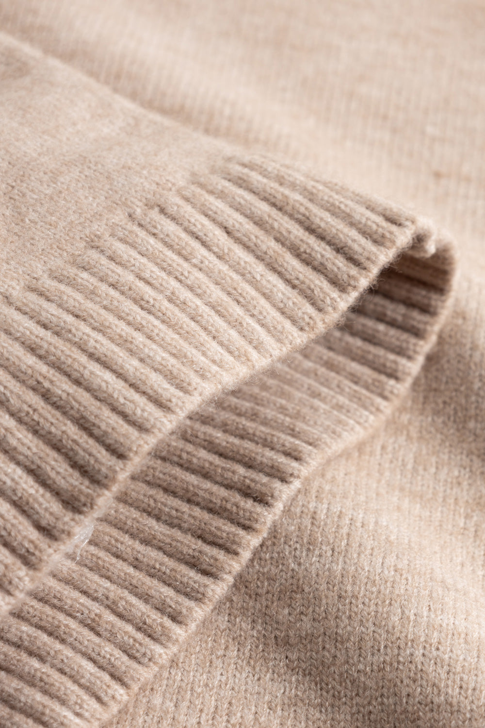 N-Marilynn Strickweste Sand Melange
