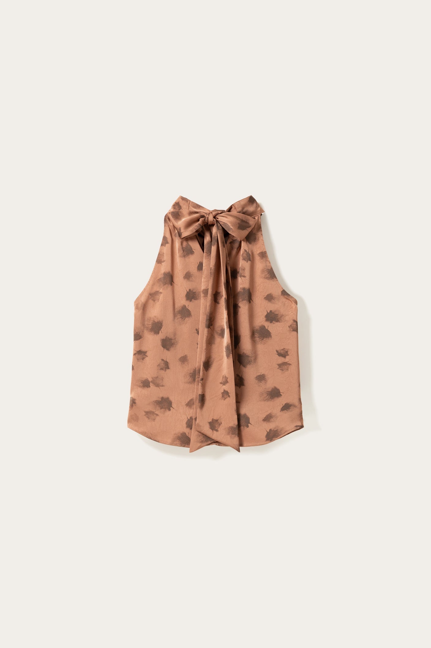 Lucinda Bluse Cosette Rostfarbener Print