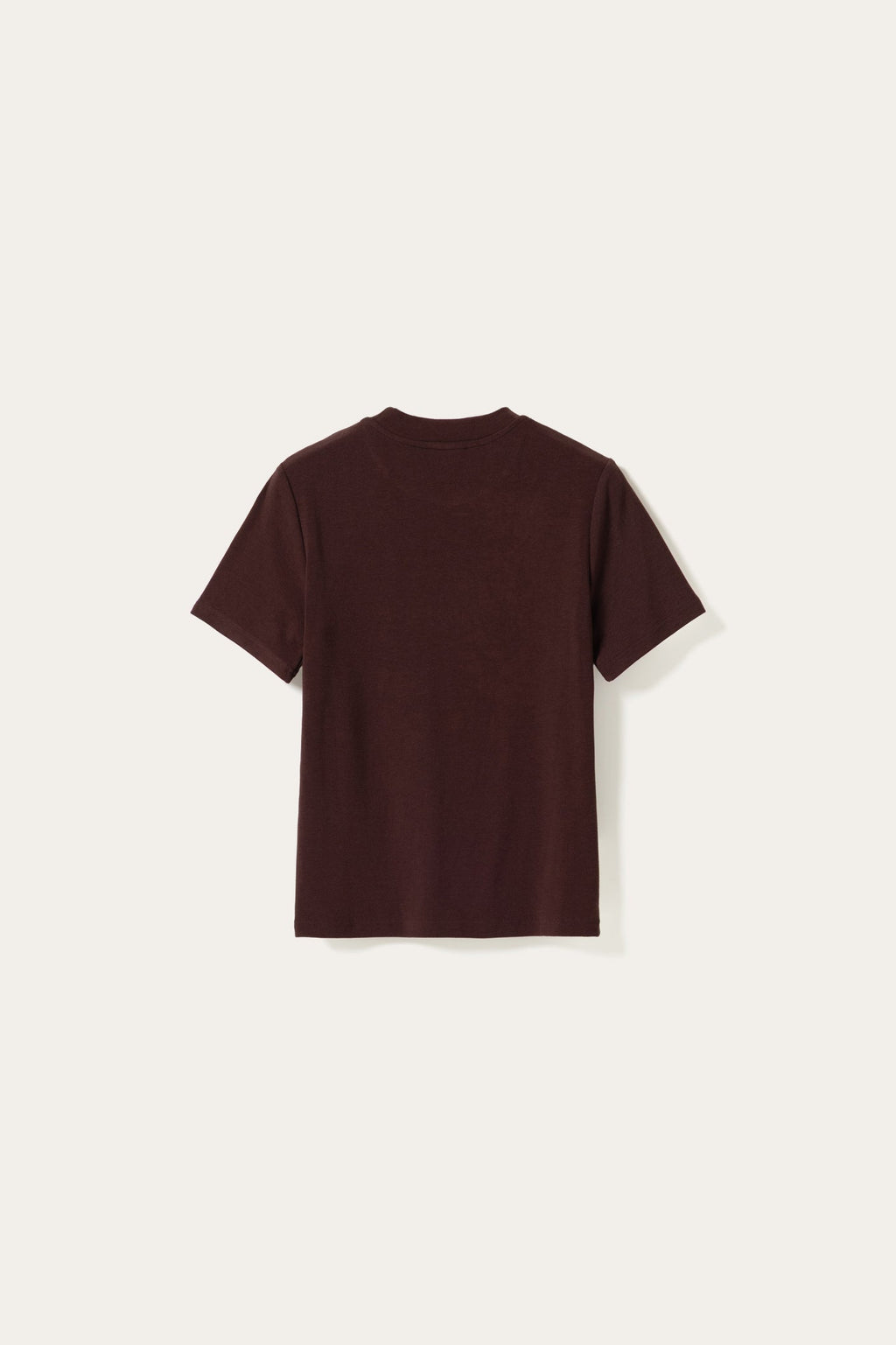 Lidie SS Top Burgund Melange