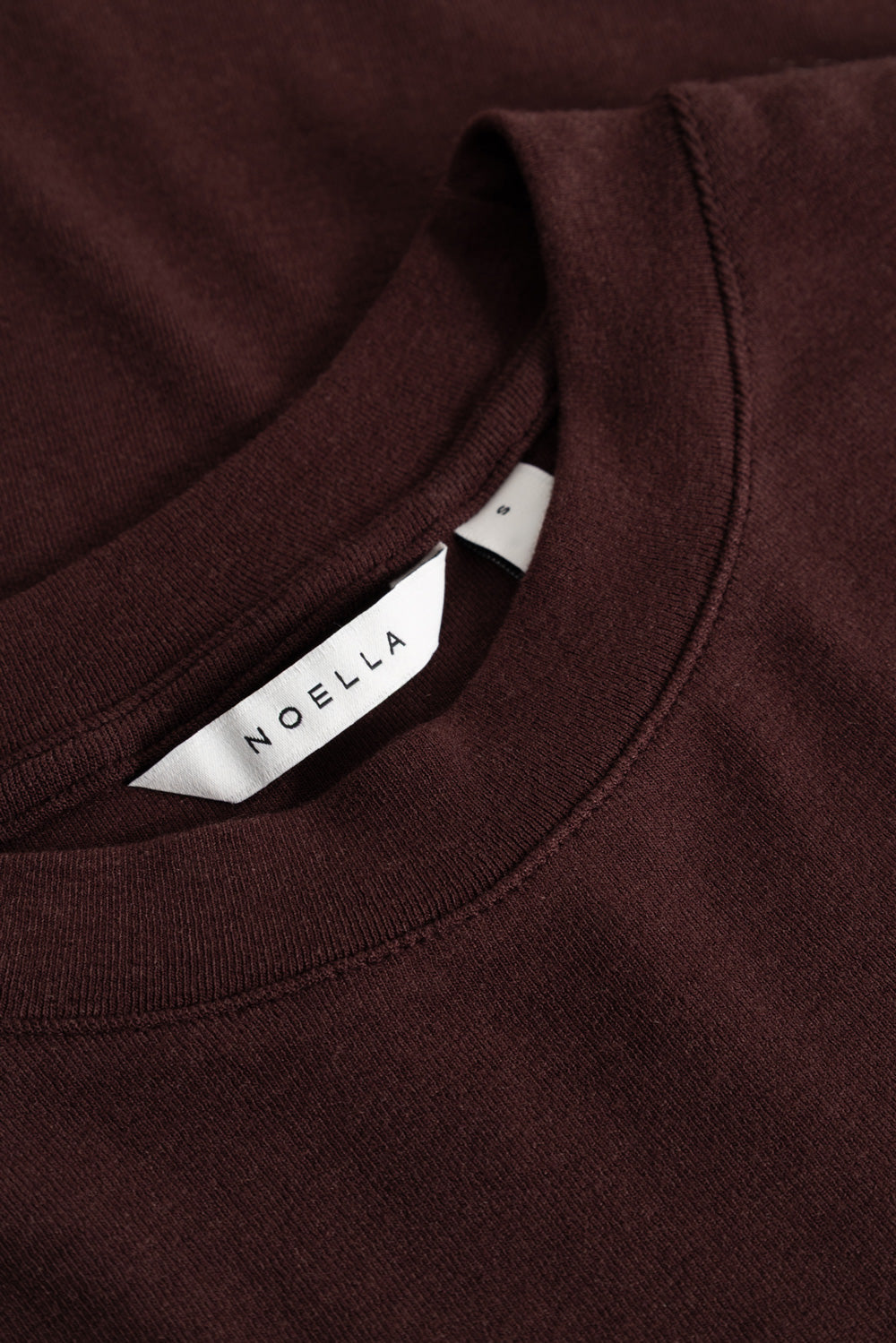 Lidie SS Top Burgund Melange