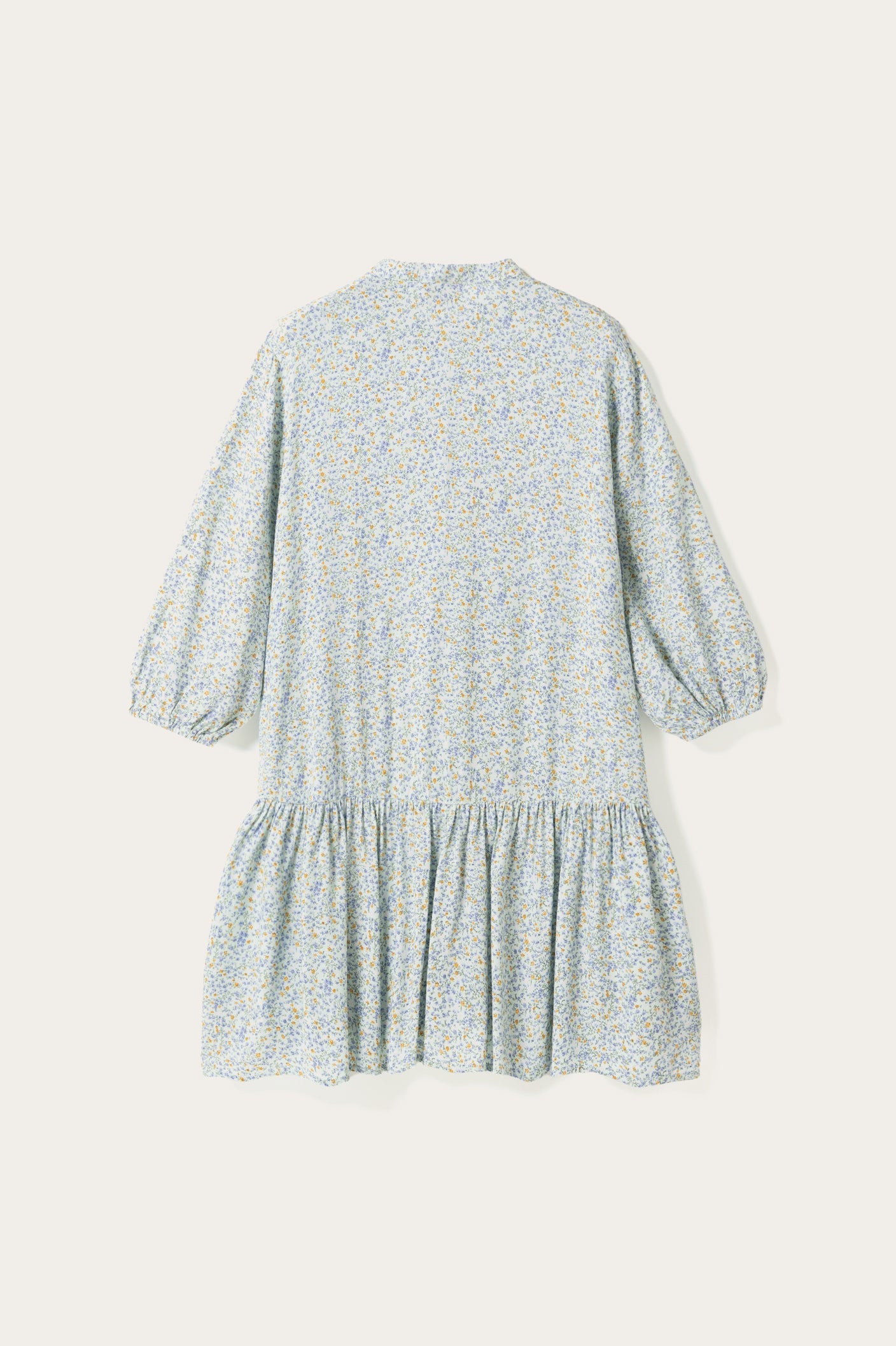 Imogene Kleid Blau Blume