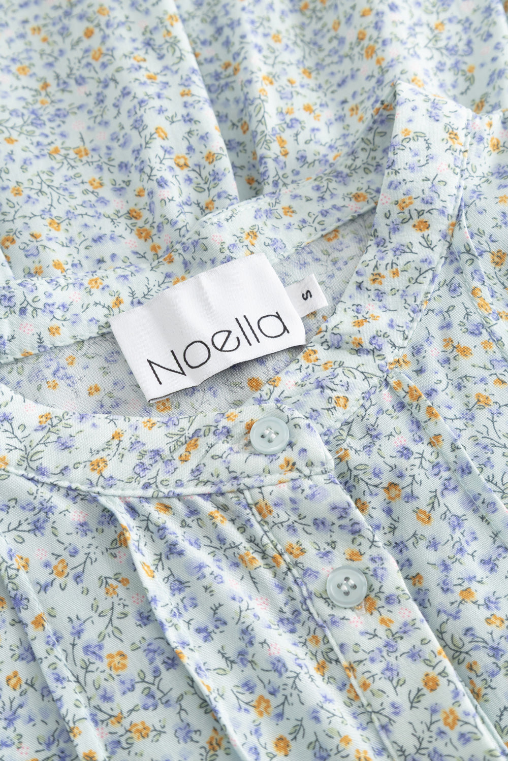Imogene Kleid Blau Blume
