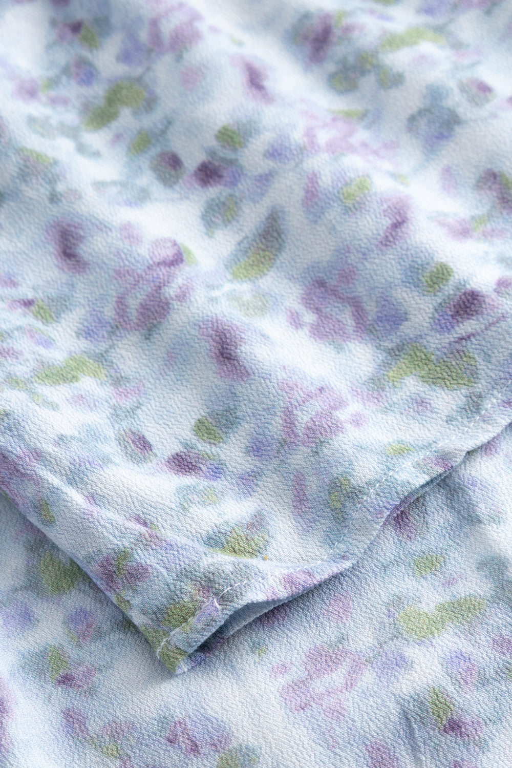 London Kurzarmkleid Cinthia mit blauem Muster