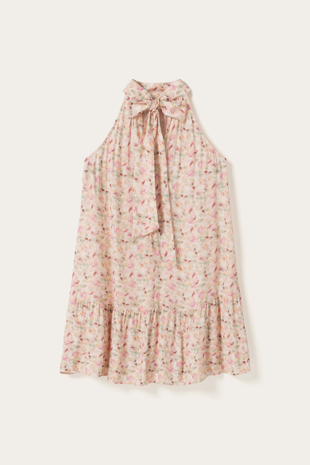 London kurzes Kleid Cinthia rosa Print