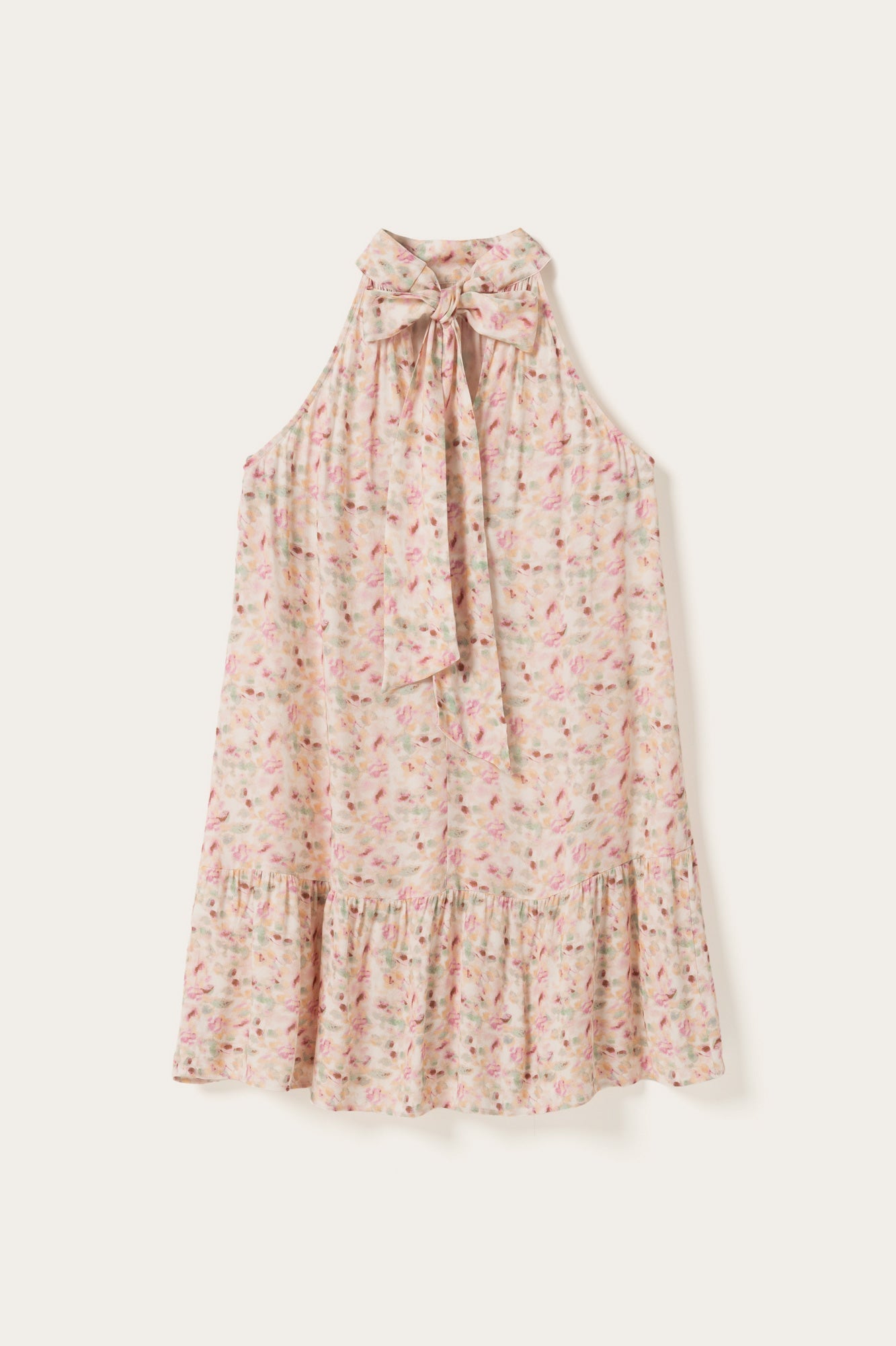 London kurzes Kleid Cinthia rosa Print