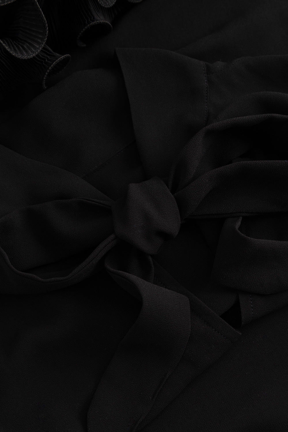 N-Latanietta Bluse Schwarz