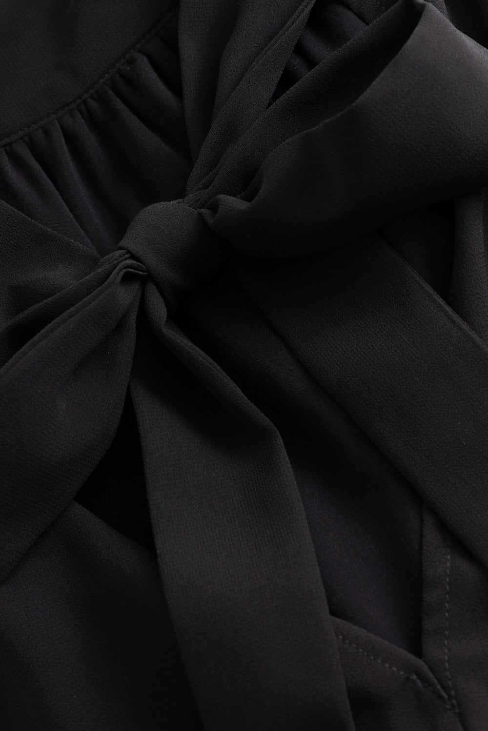 N-Marjolaine Bluse Schwarz