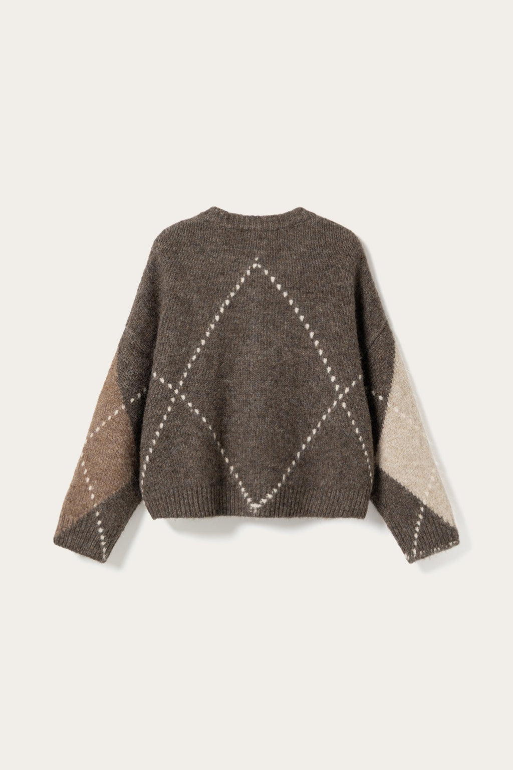 Lai Knit Aschbraun Melange
