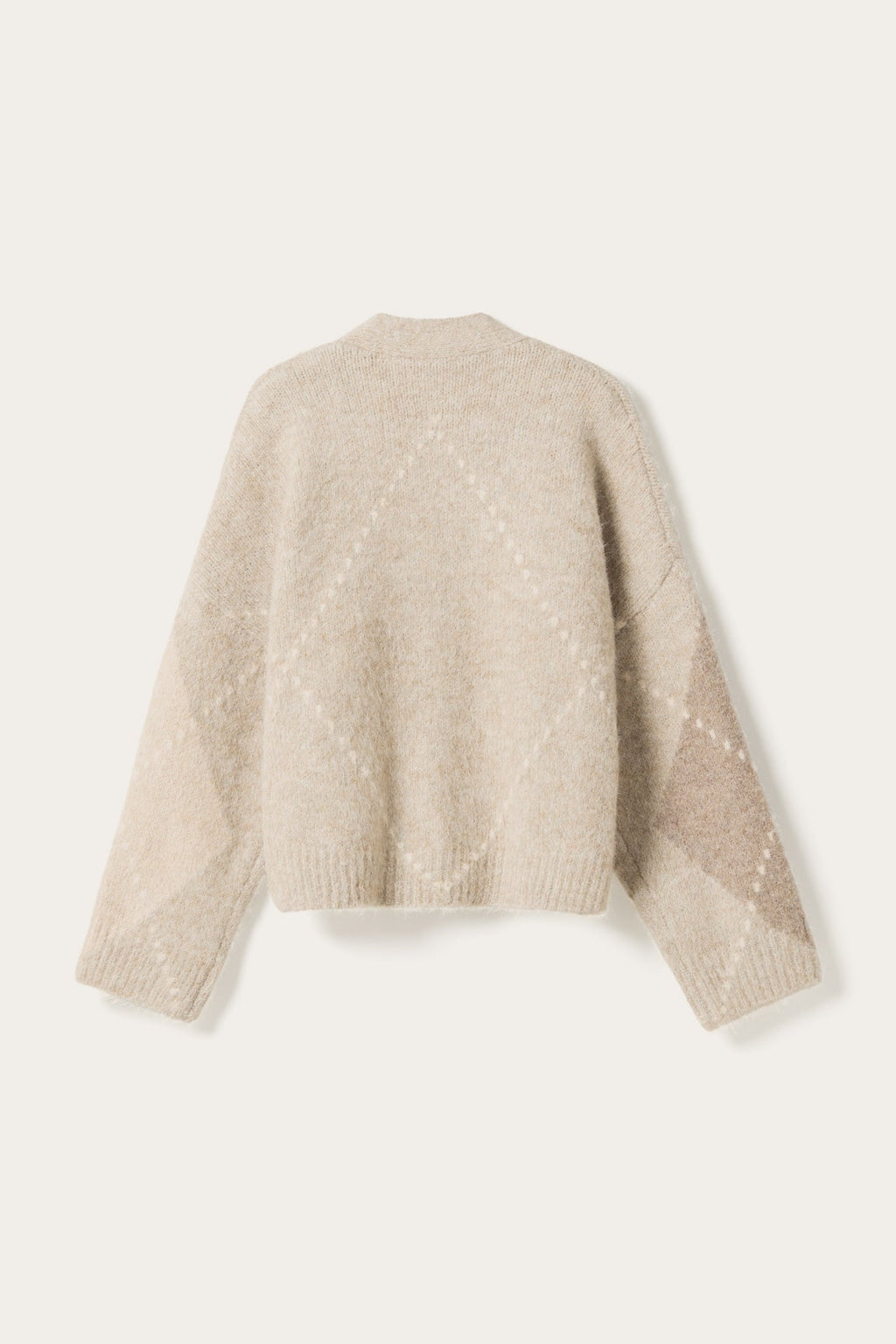 N-Laiana Strickjacke Beige Mix