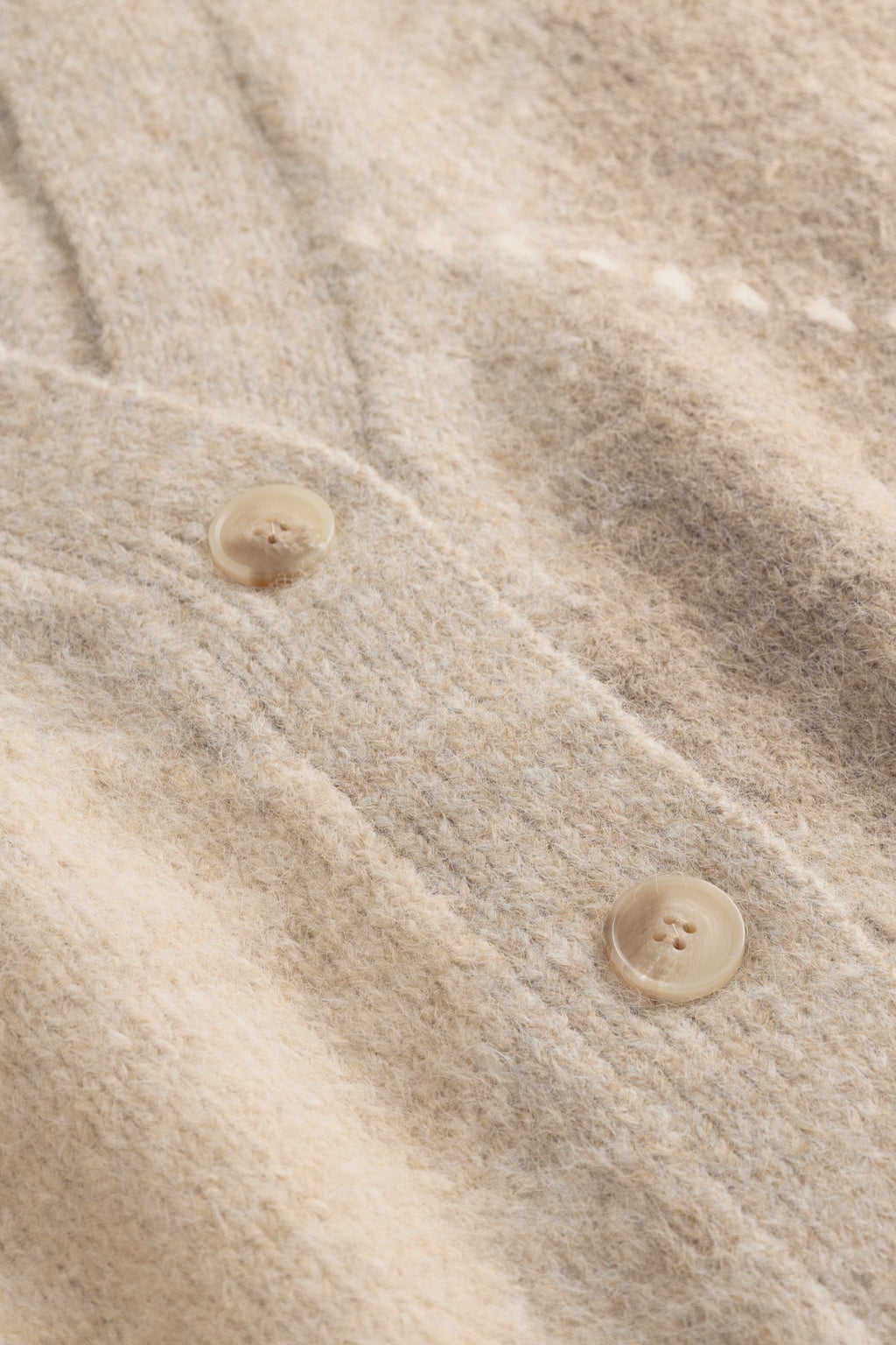 N-Laiana Strickjacke Beige Mix