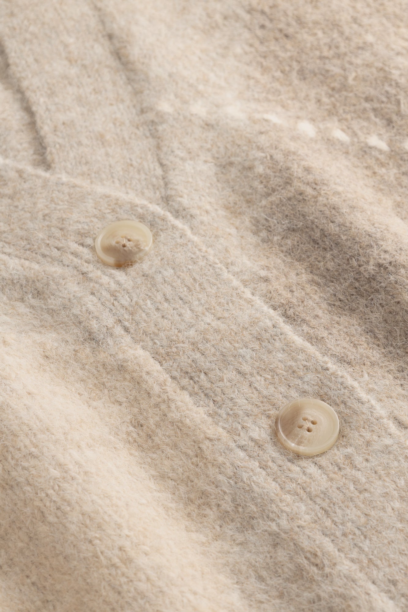 N-Laiana Strickjacke Beige Mix