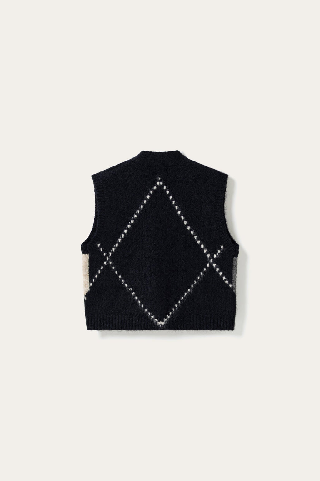N-Laiana Strickweste Navy Mix