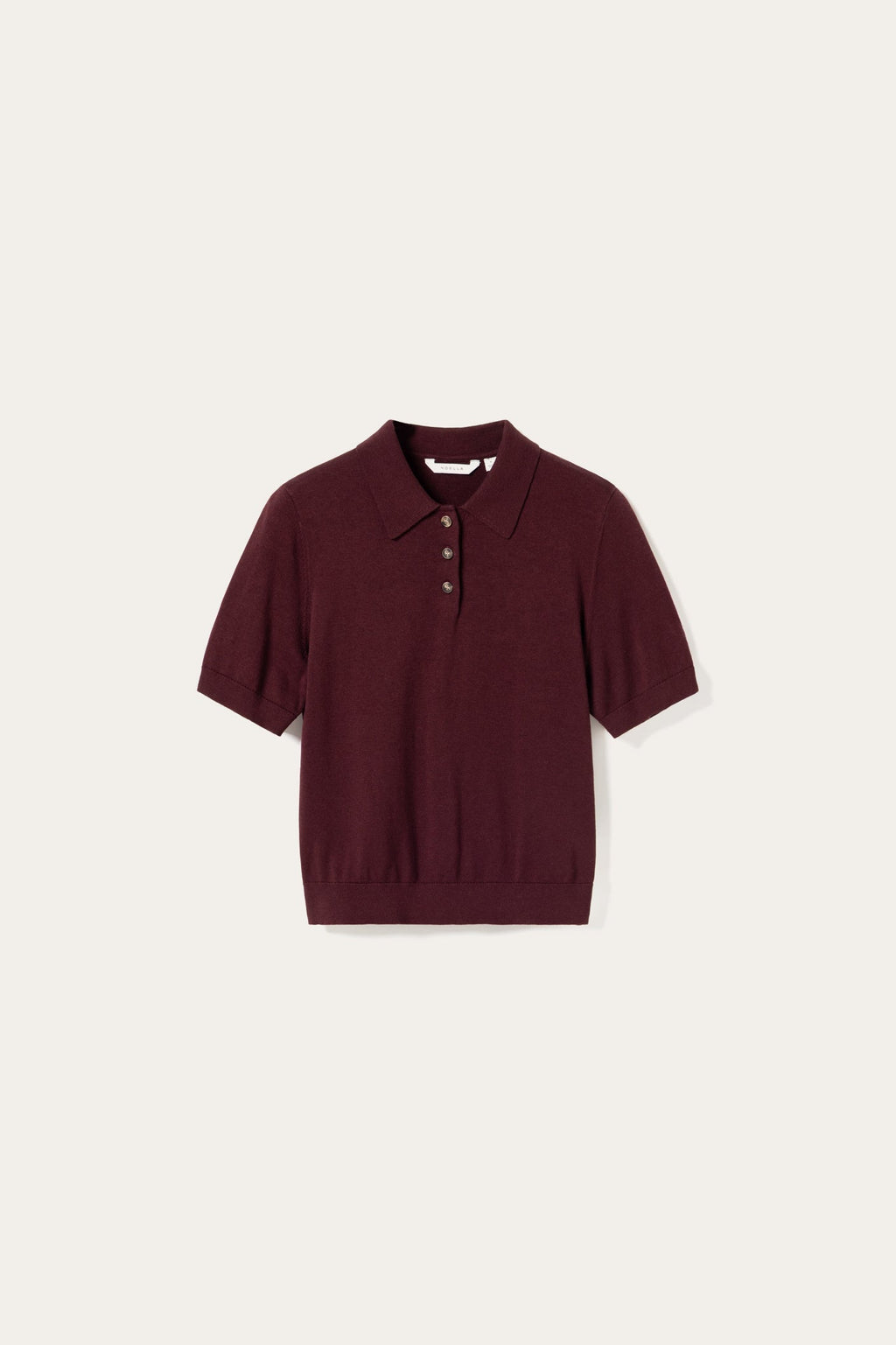 N-Maxine SS Strick Burgund