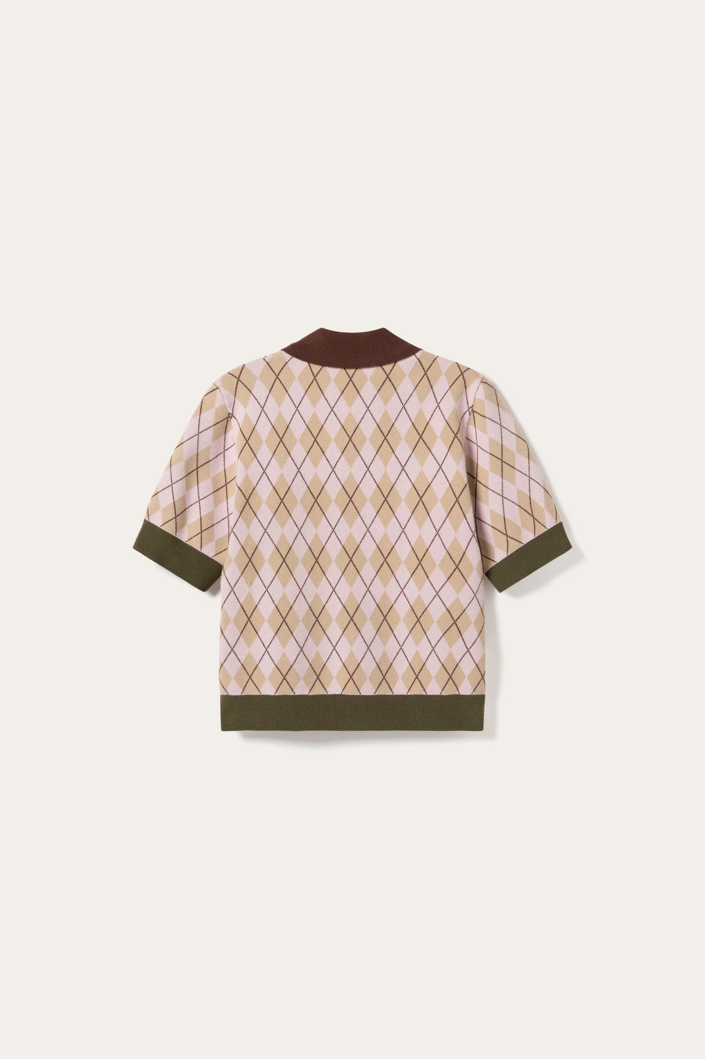 N-Makayla SS Strick Diya Pink Check