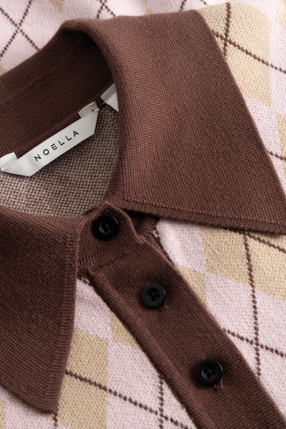 N-Makayla SS Strick Diya Pink Check