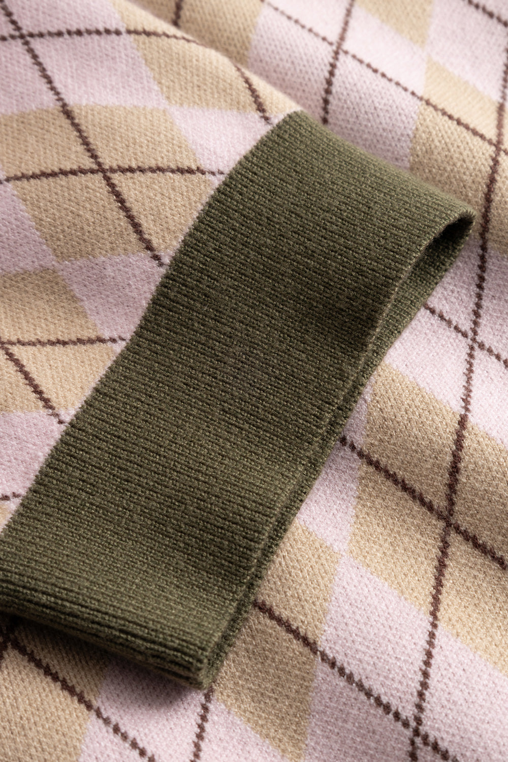 N-Makayla SS Strick Diya Pink Check