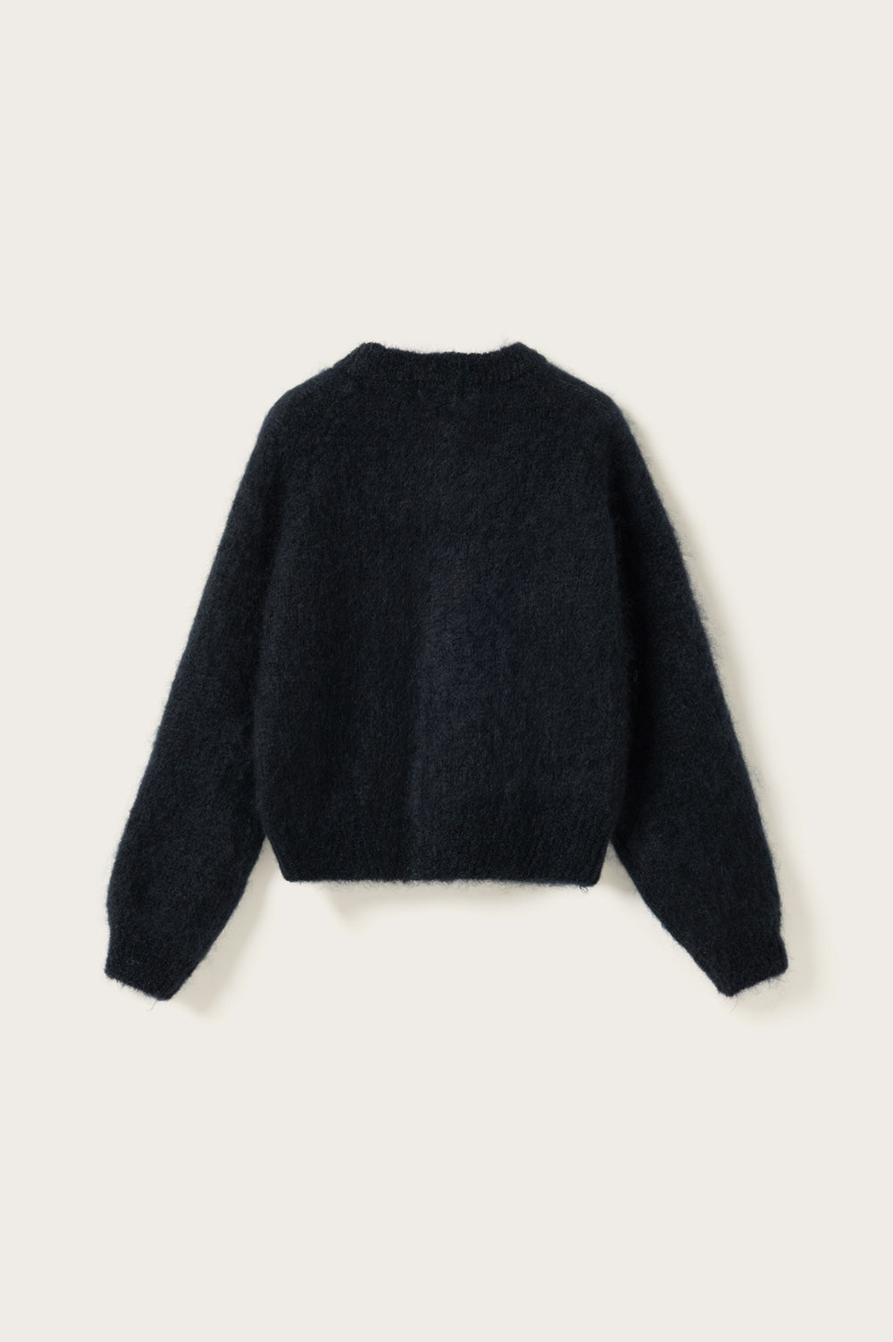 N-Latora Mohair Strick Marine