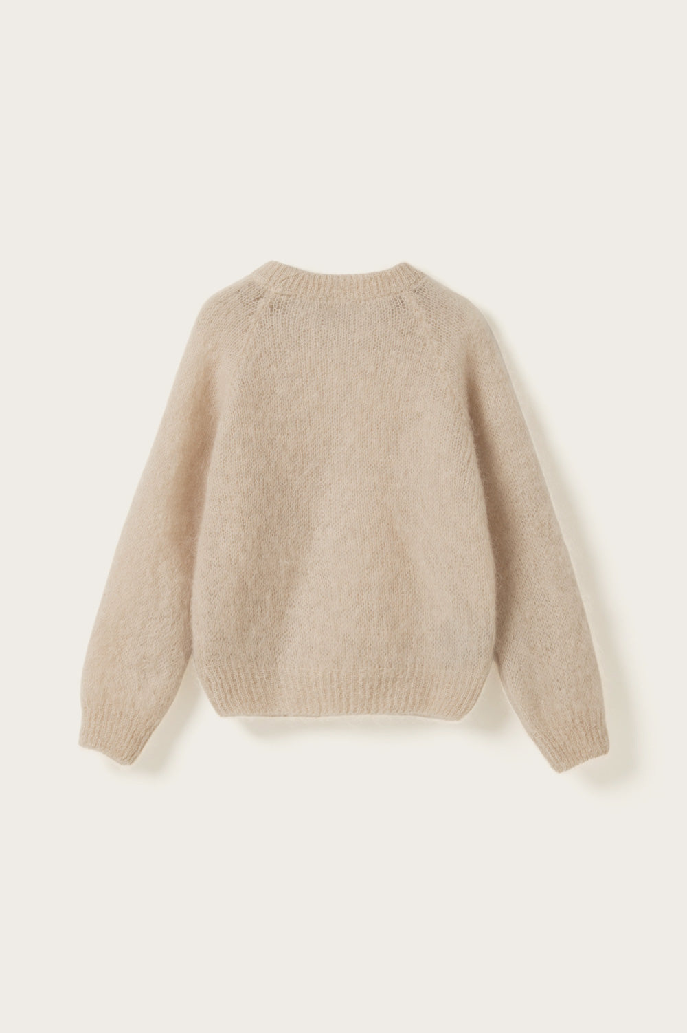 N-Latora Mohair Strick Auster