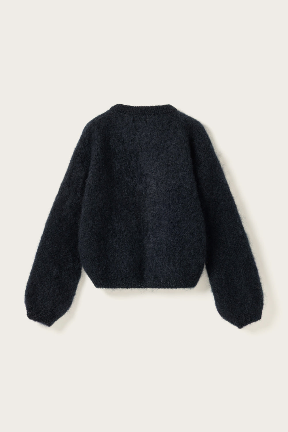 N-Kae Mohair Cardigan Marineblau