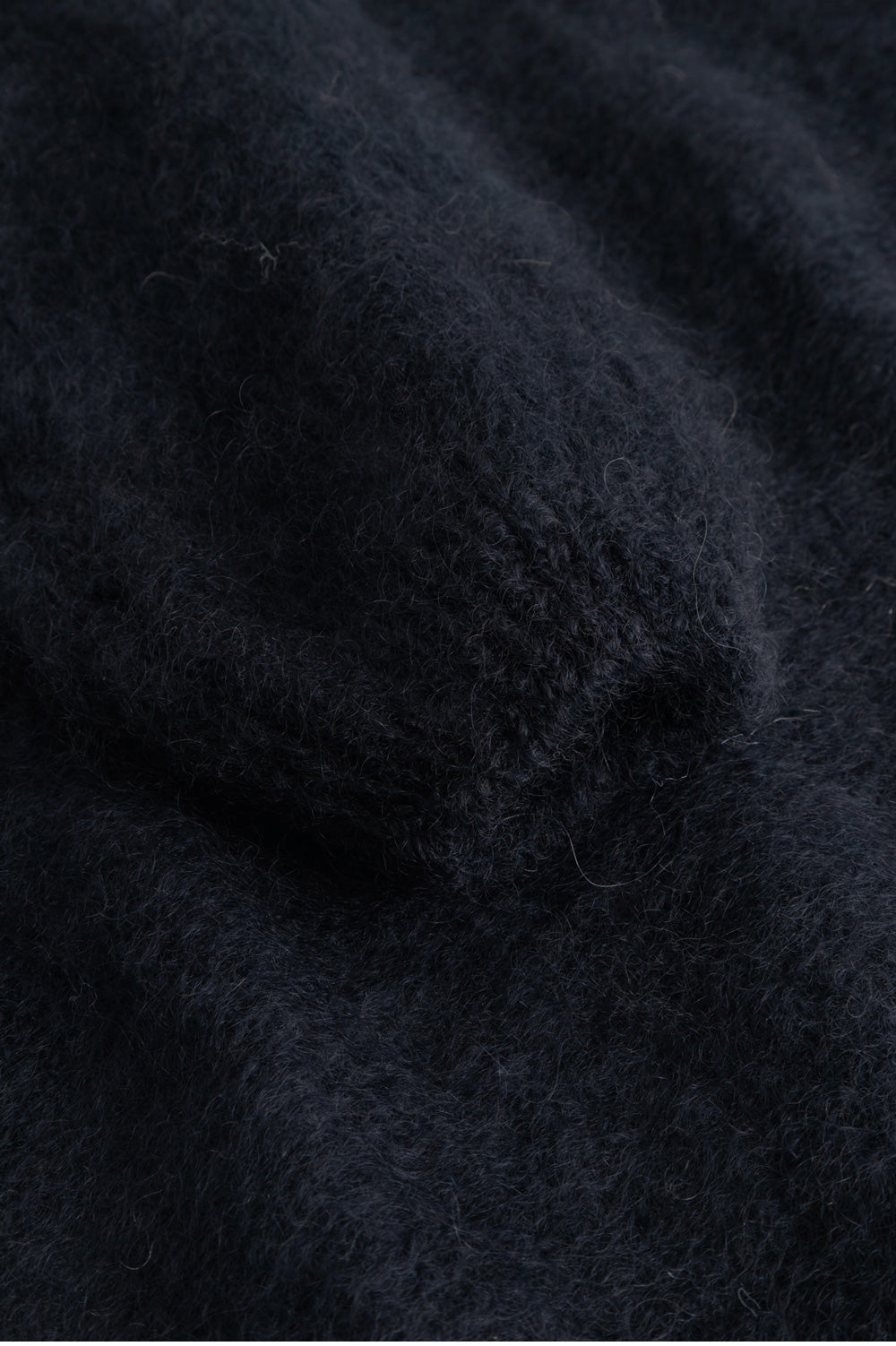 N-Kae Mohair Cardigan Marineblau