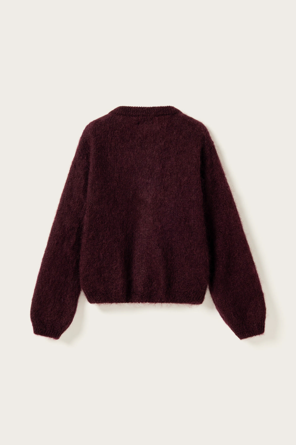 N-Kae Mohair-Cardigan Weindegustation