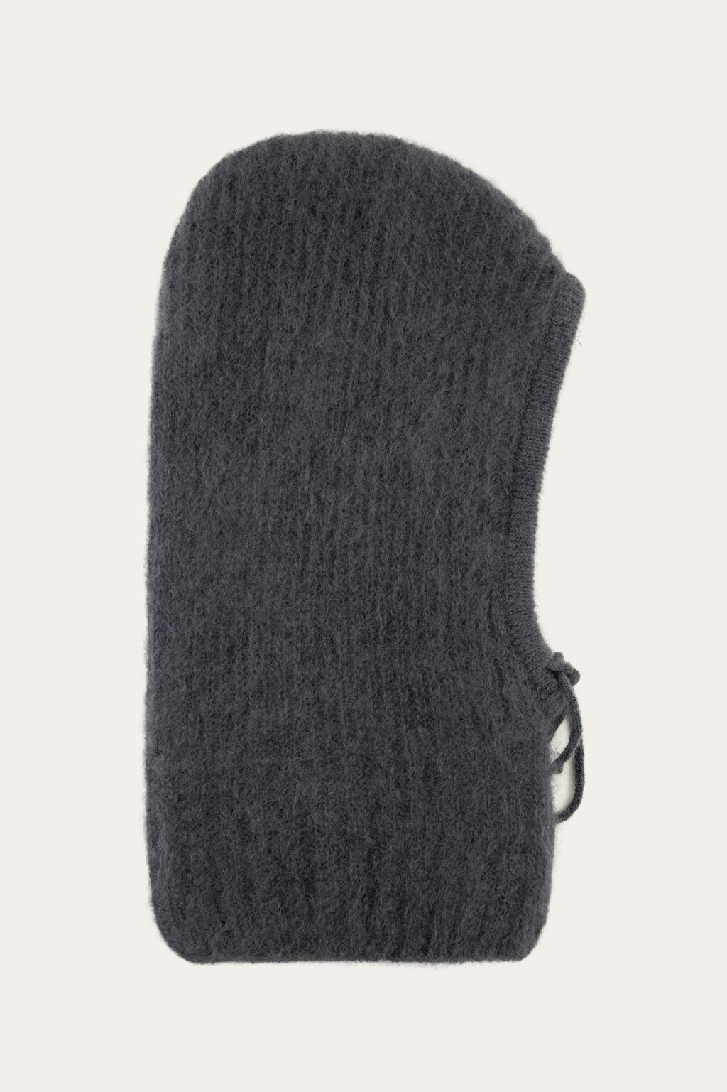 N-Merle Knit Balaclava Medium Grey Melange