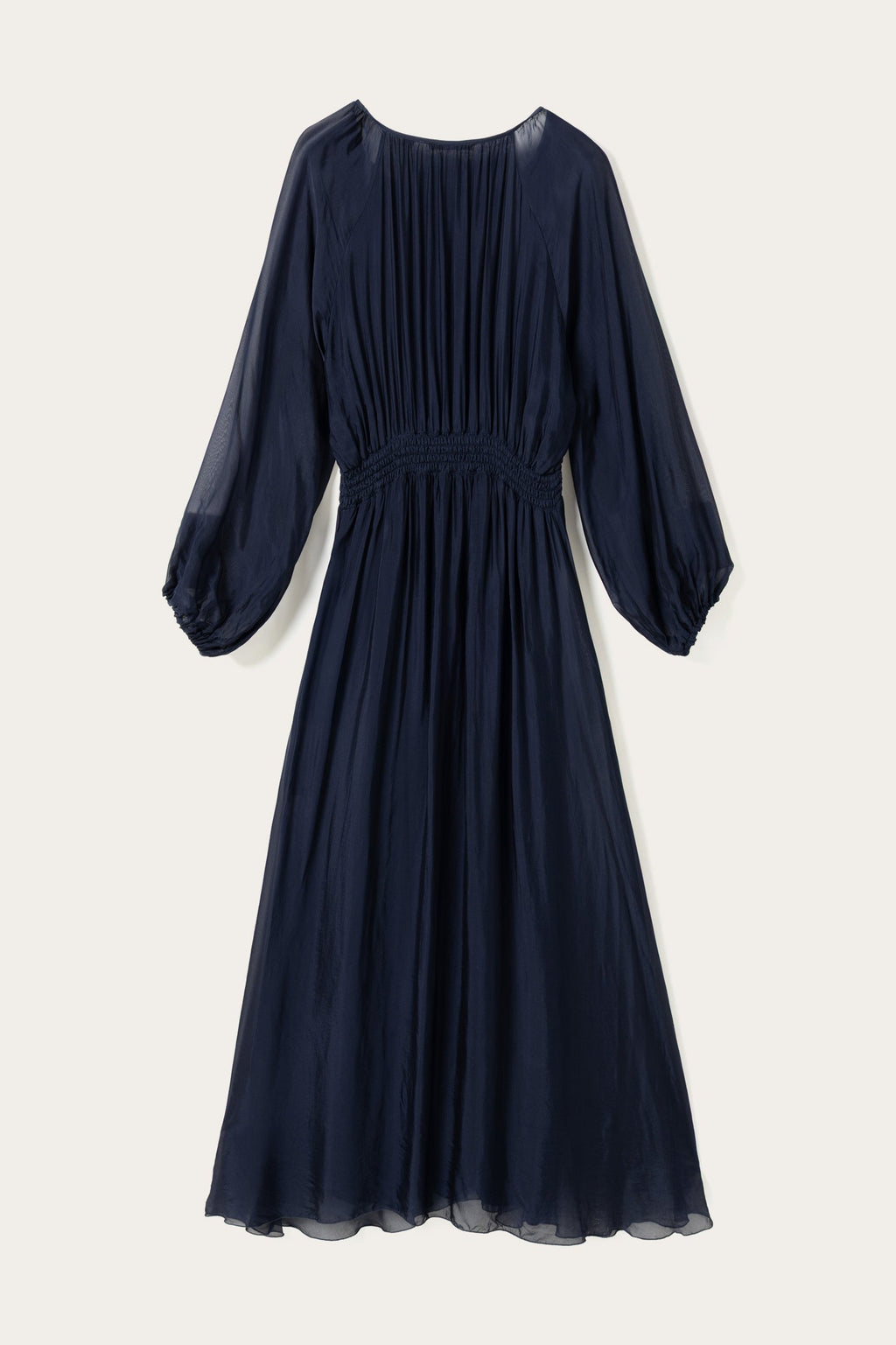 N-Mariel Maxikleid Marineblau