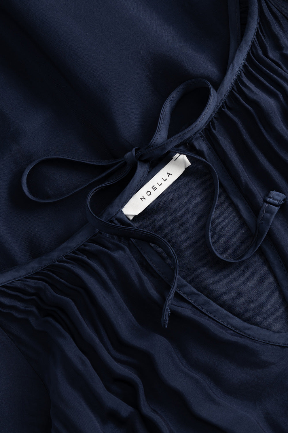 N-Mariel Maxikleid Marineblau