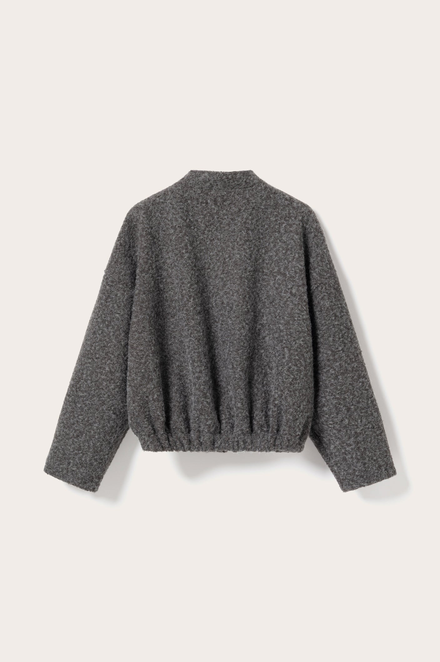 N-Marnie Jacke Dunkelgrau Melange
