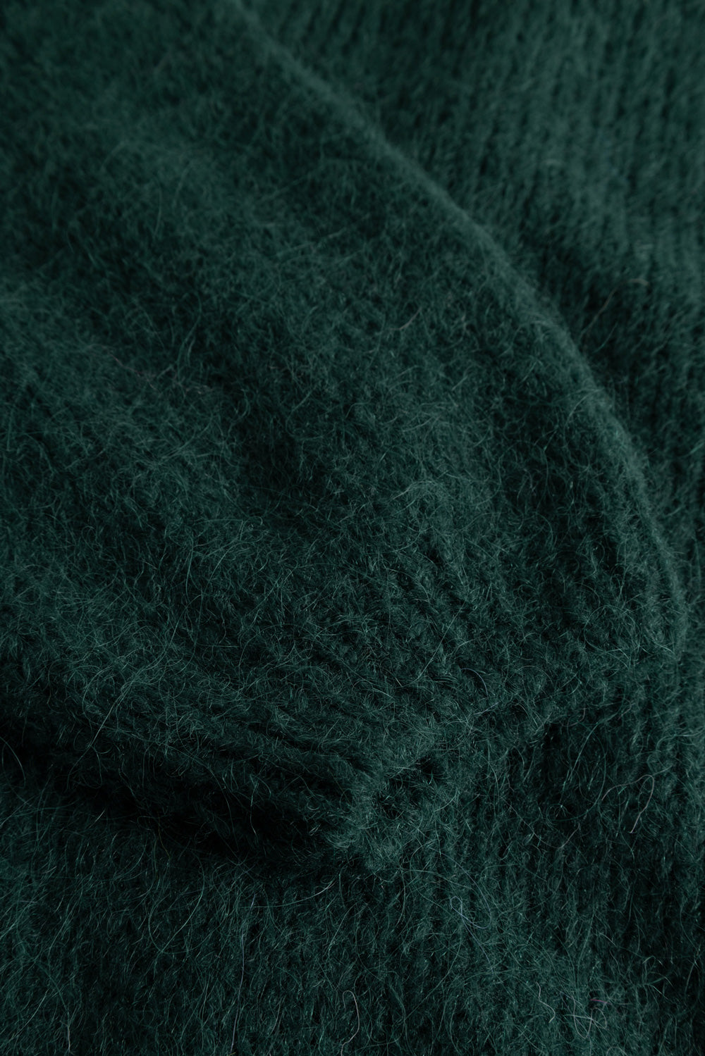 N-Kae Strickjacke Flaschengrün