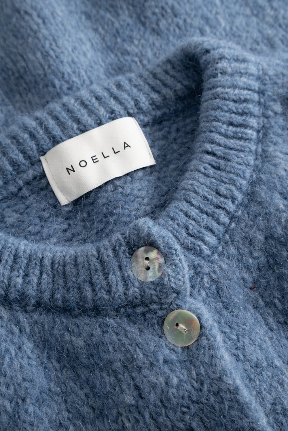 N-Kae Strickjacke Jeans Melange