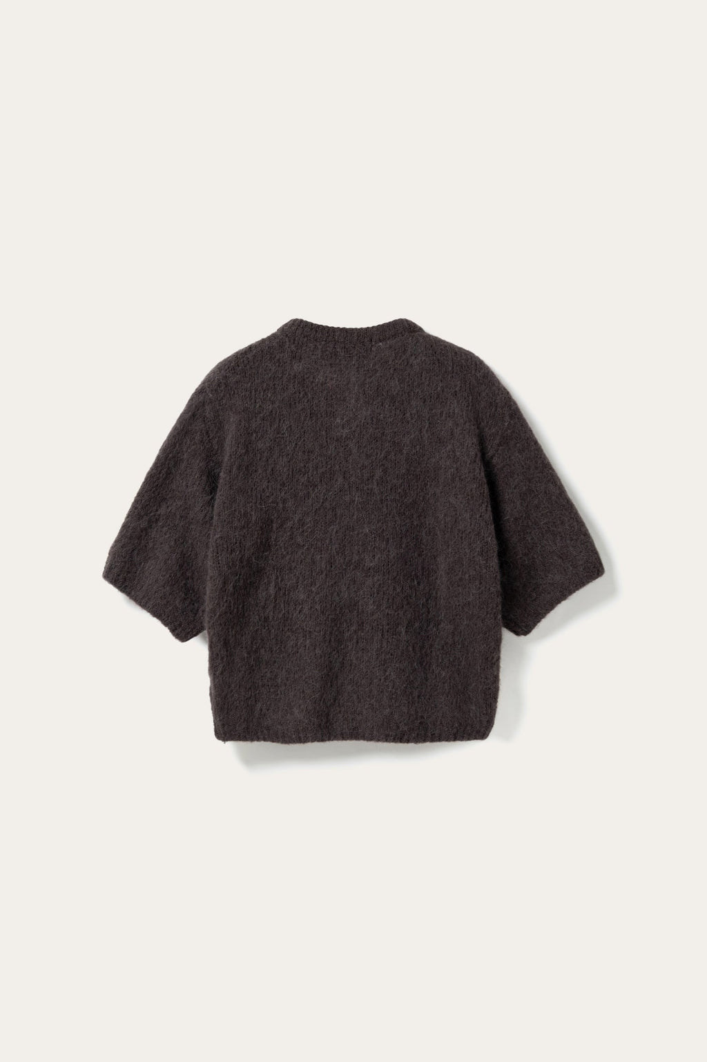 N-Kae SS Strickjacke Schokolade
