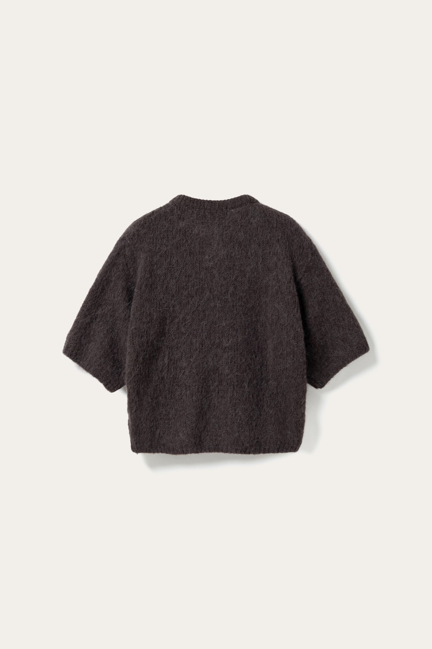 N-Kae SS Strickjacke Schokolade