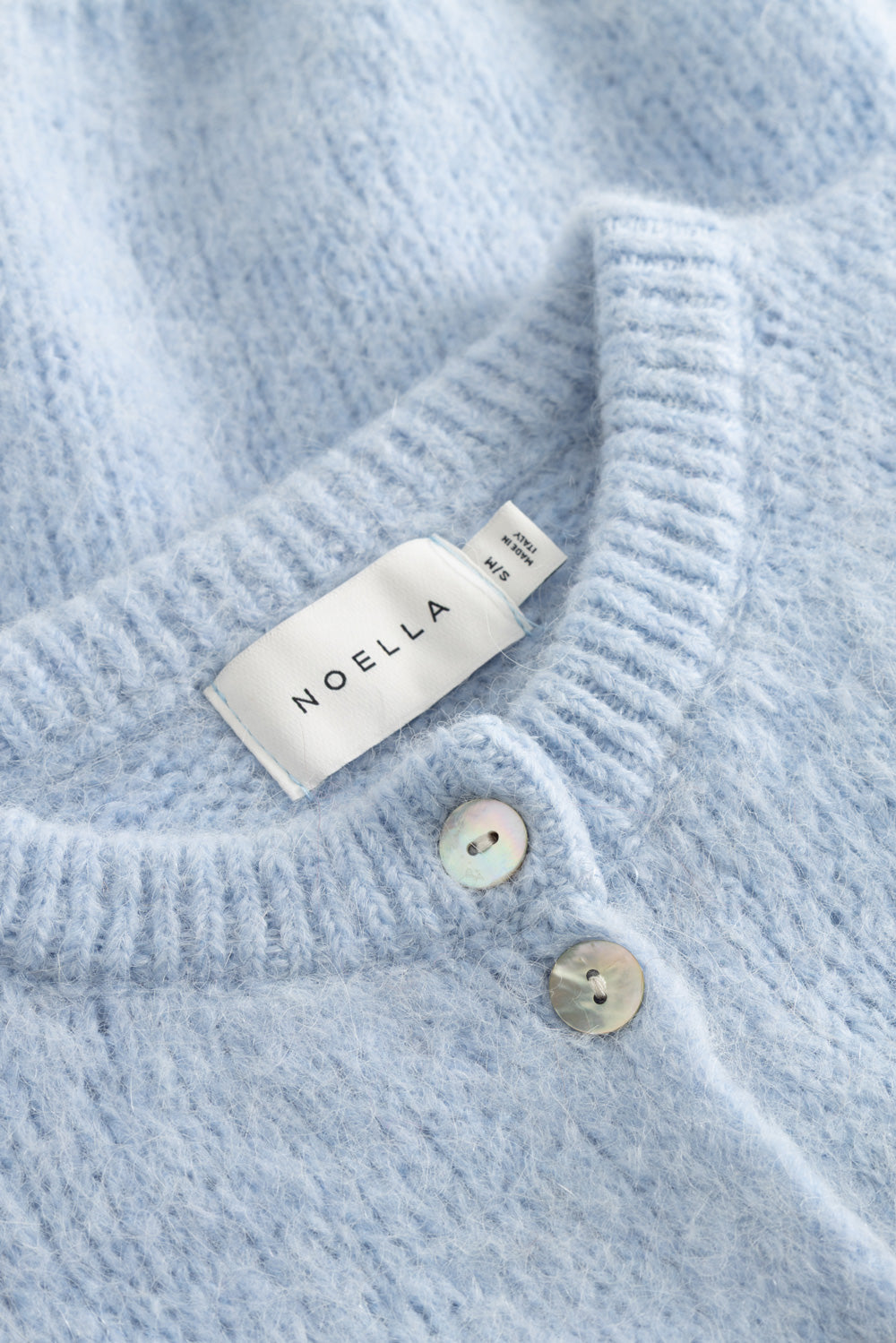 N-Kae SS Strickcardigan Hellblau