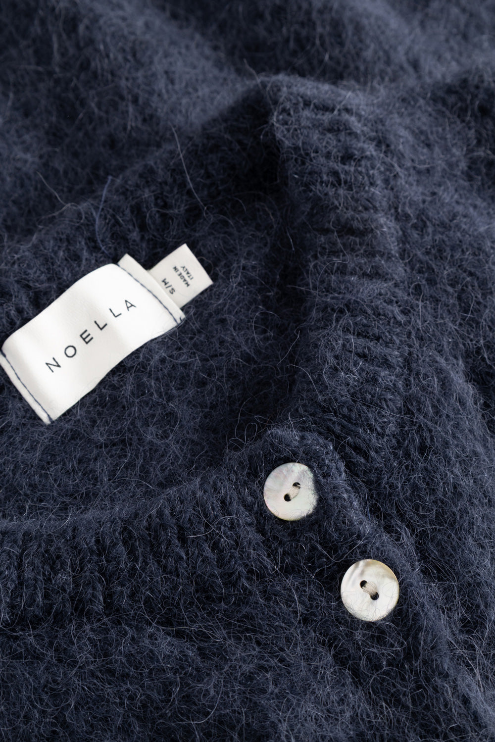 N-Kae SS Strickcardigan Marine