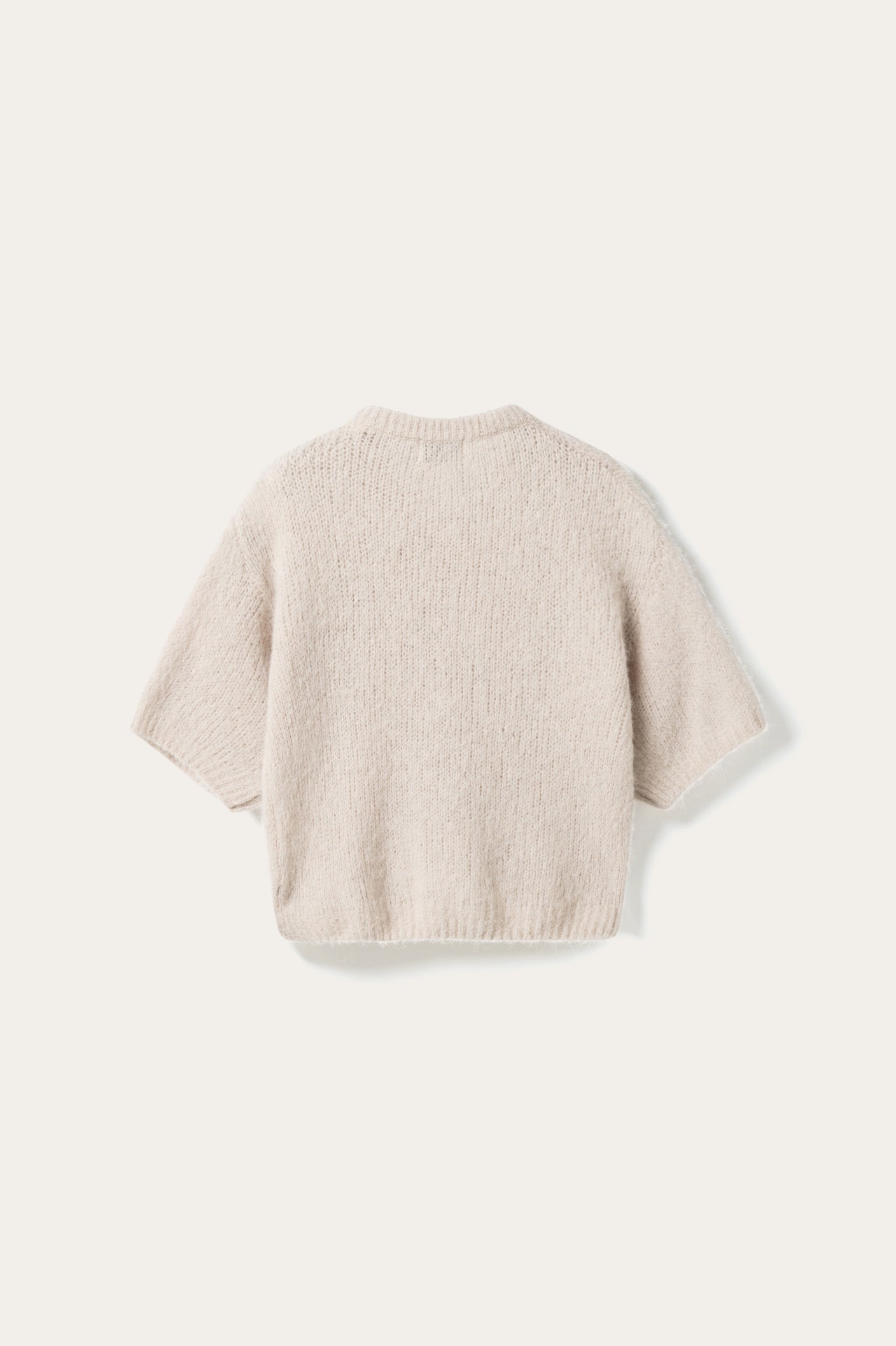 N-Kae SS Strickcardigan Oyster