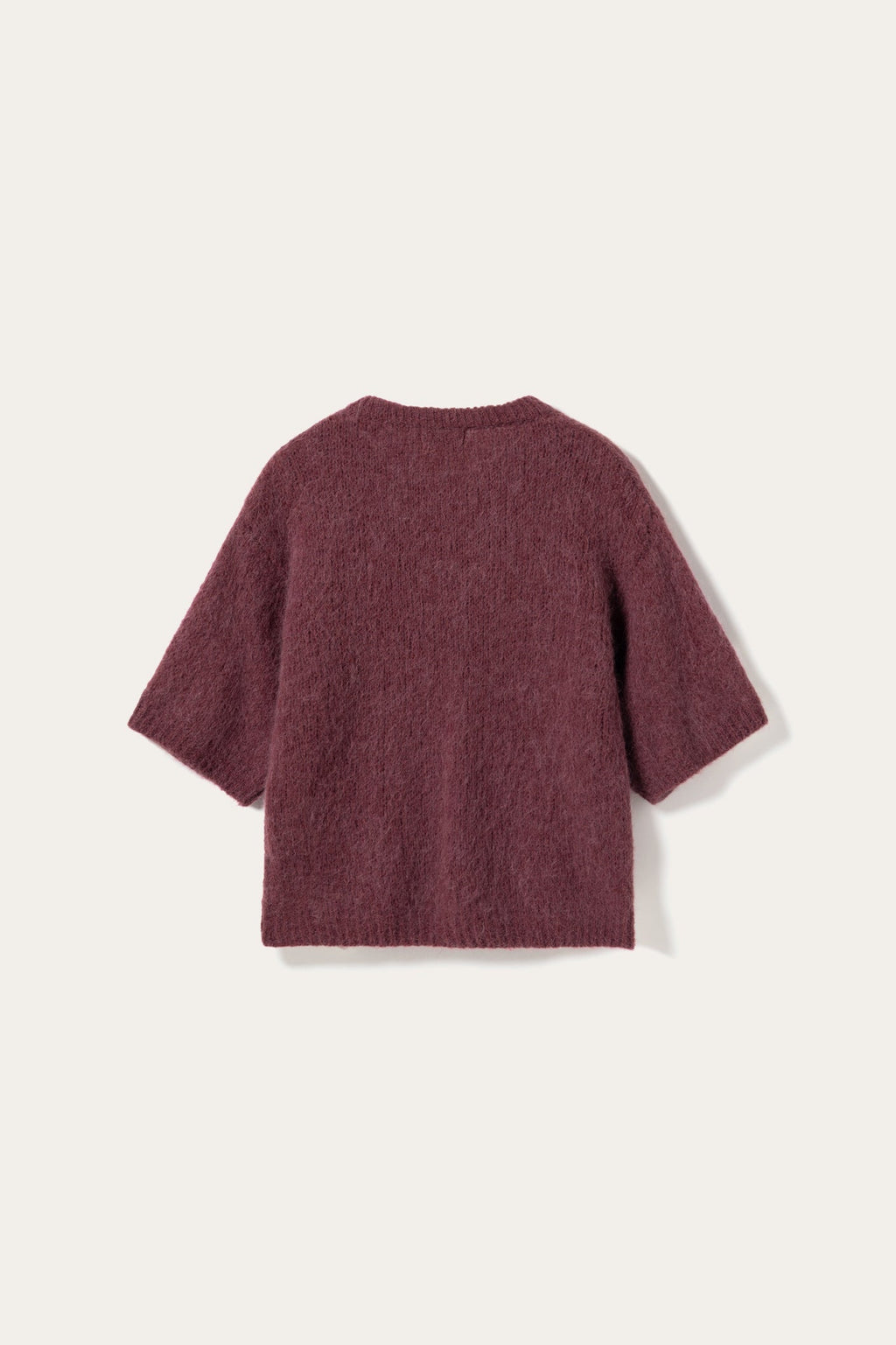 N-Kae SS Strickjacke Rostrot