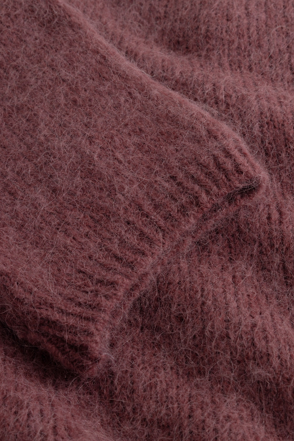 N-Kae SS Strickjacke Rostrot
