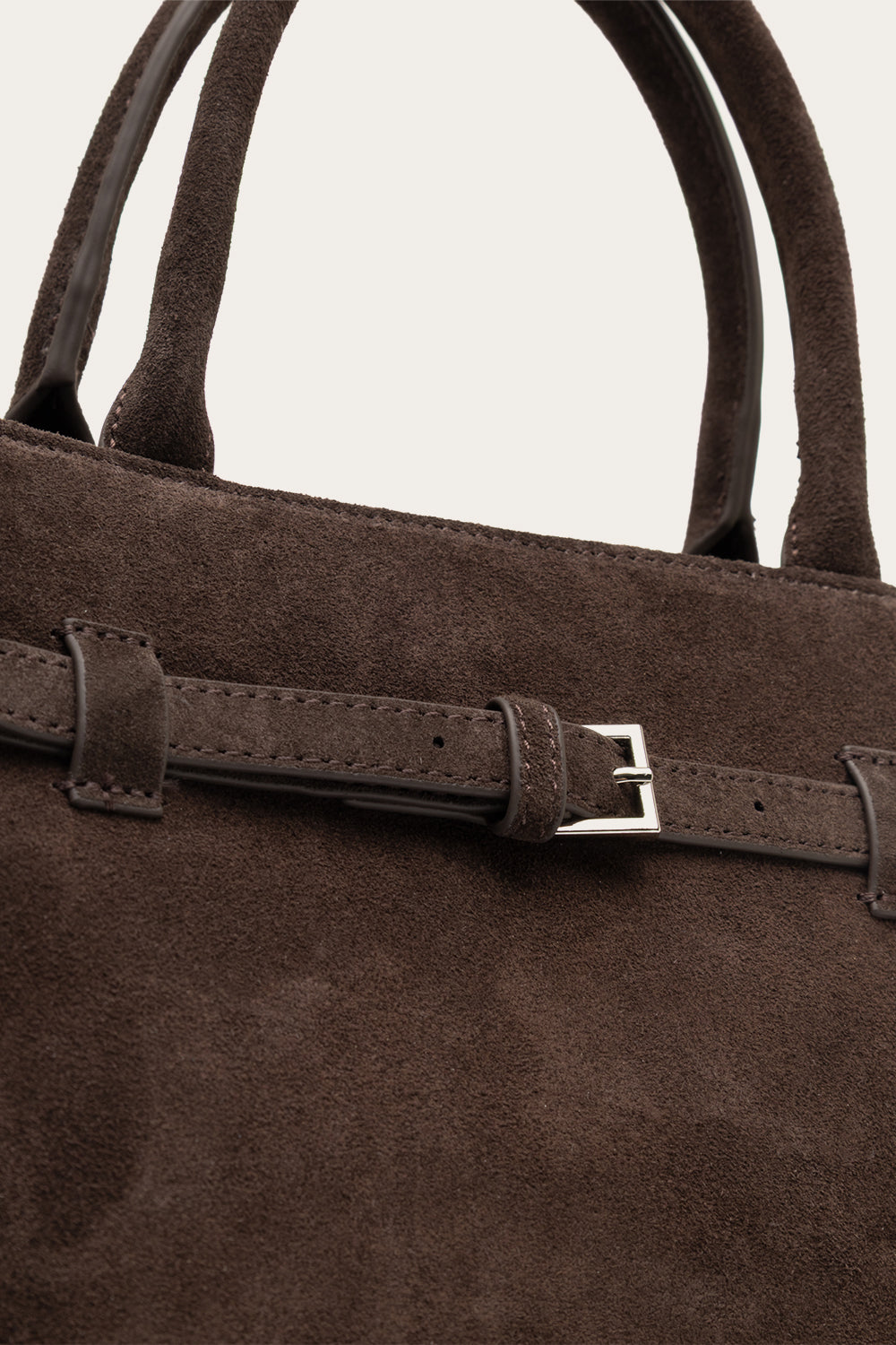 Macie Bag Echtes Wildleder Schoko
