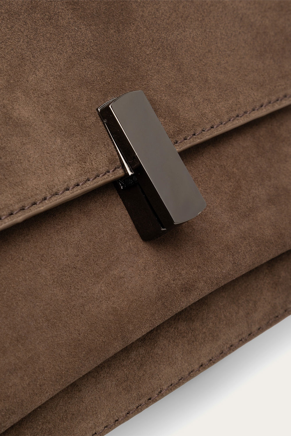 Adele Tasche Echtes Wildleder Asche
