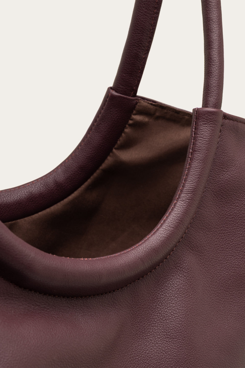 Laberta Tasche Echtes Leder Burgund