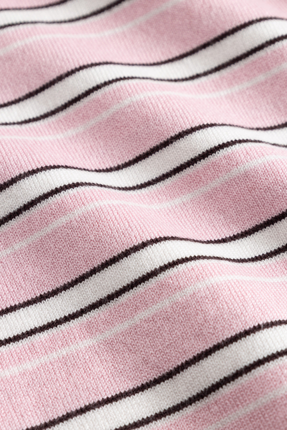 N-Muna Strick Dannia Pink Gestreift